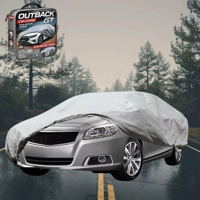 Silvershield Outdoor Car Cover for Holden Malibu 2013 - 2016 EM L - Grey