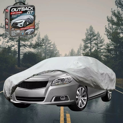 Silvershield Outdoor Car Cover for Holden Malibu 2013 - 2016 EM L - Grey