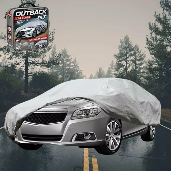 Silvershield Outdoor Car Cover for Holden Malibu 2013 - 2016 EM L - Grey