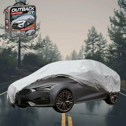 Silvershield Outdoor Car Cover for Cupra Leon 2020 - Current Mk4 (KL1/KL8) L - Grey