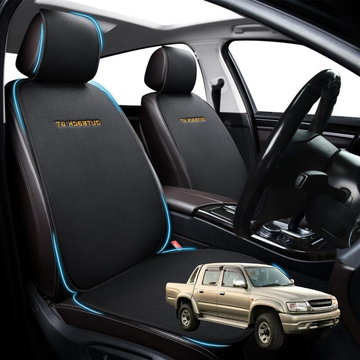 Car Front Sideless Seat Cushion for Toyota Hilux Double Cab 1997 - 2005 - Pressure Relief - 27 x 26 x 10 cm
