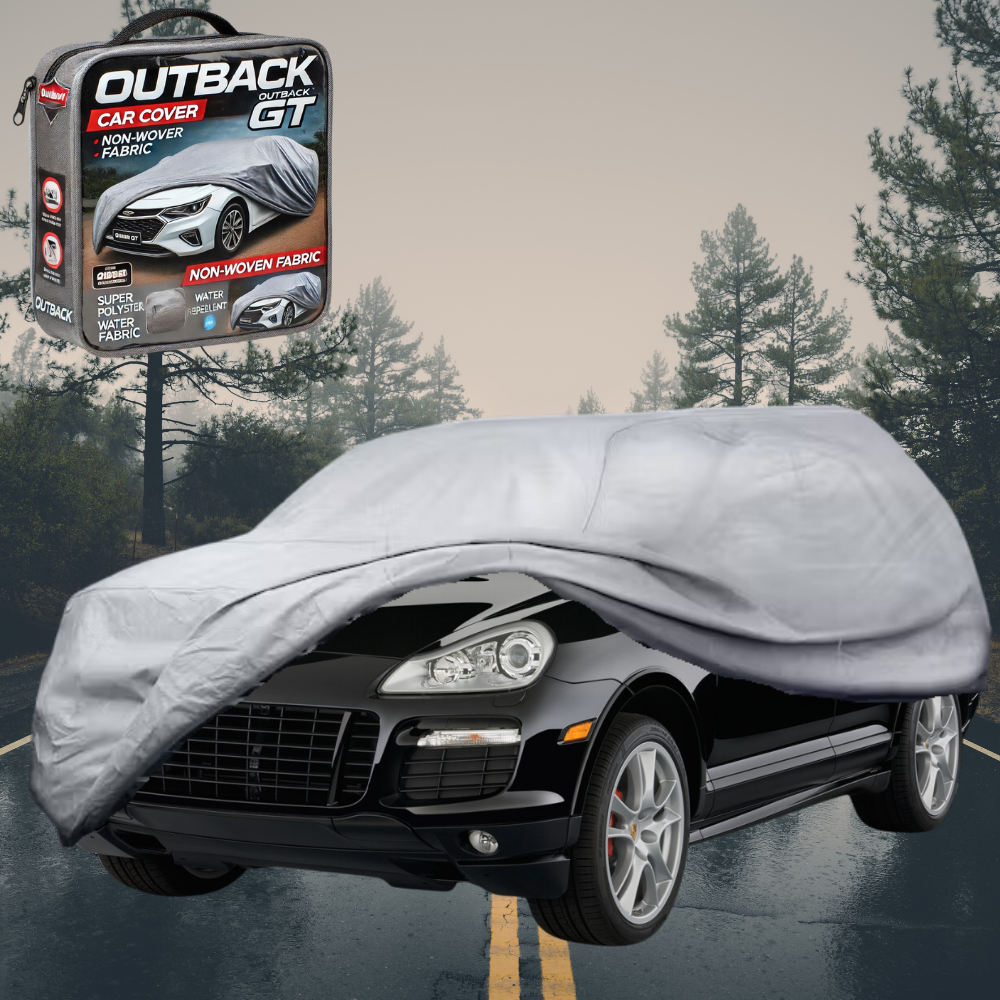 Silvershield Outdoor Car Cover for Porsche Cayenne 2002 - 2010 9PA, 9PA Facelift LC - Grey
