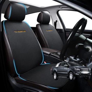 Car Front Sideless Seat Cushion for Ford Ranger 2015 - 2018 (PX2 Dual Cab Ute) - Pressure Relief - 27 x 26 x 10 cm