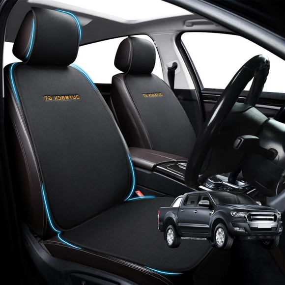Car Front Seat Cushion Pad for Ford Ranger 2015 - 2018 (PX2 Dual Cab Ute) - Pressure Relief - 27 x 26 x 10 cm