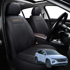 Car Front Seat Cover for Hyundai Tucson 2015 - 2020 (TL) - Black - 27 x 26 x 10 cm