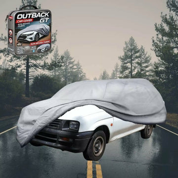 Silvershield Outdoor Car Cover for Mitsubishi Triton Club Cab 1996 - 2006 (MK) - XL - Grey