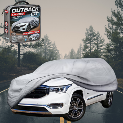 Silvershield Outdoor Car Cover for Holden Acadia 2018 - 2021 AC XL - Grey