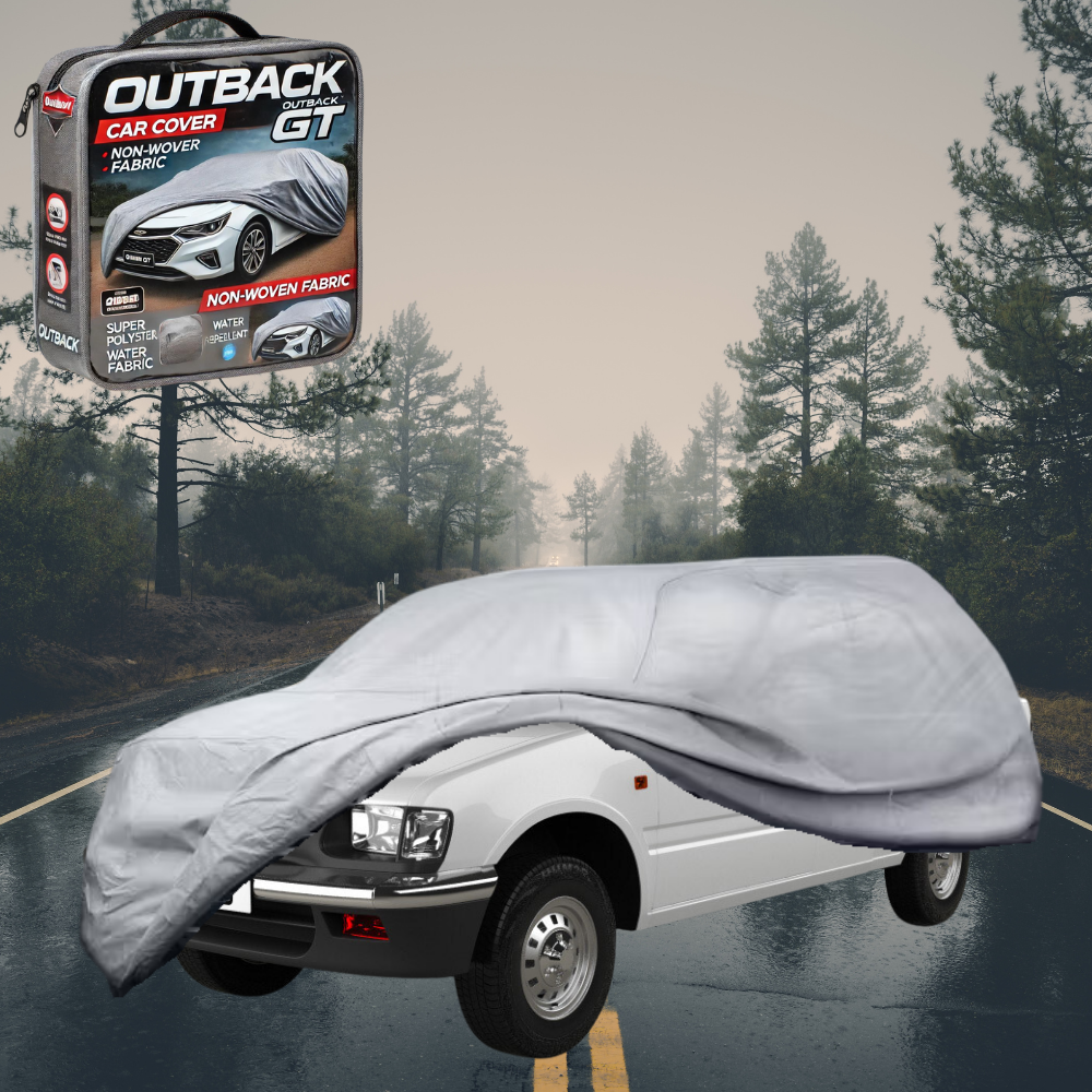 Silver Shield Outdoor Car Cover for Holden Rodeo 2003 - 2008 (2-Door Regular Cab and Extended Cab) LC - Grey