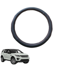 Steering Wheel Cover for Land Rover Discovery Sport 2019 - Current - Black Microfiber Leather - Circle 38 cm-1