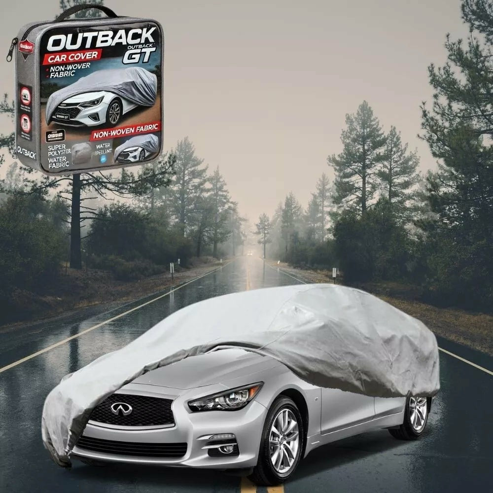 Silvershield Outdoor Car Cover for Infiniti Q50 2014 - 2019 L - Grey