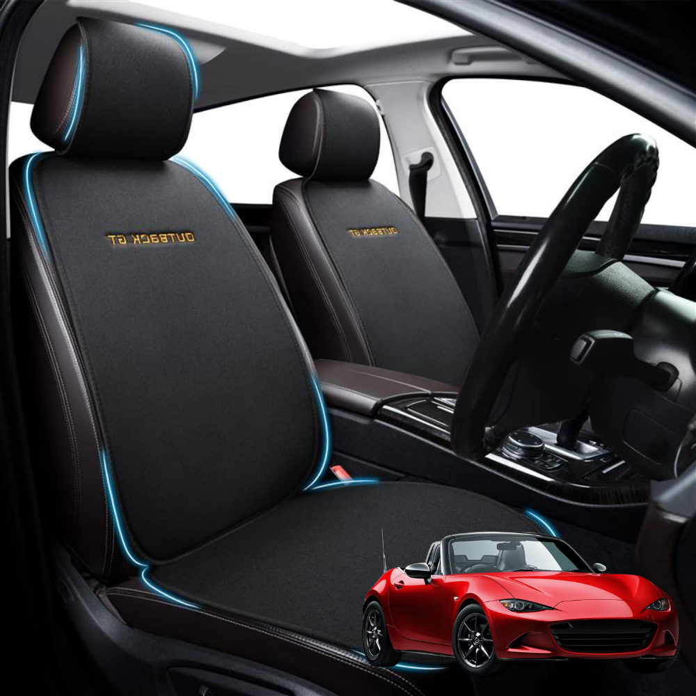 Car Front Seat Cushion Pad for Mazda MX-5 2015 - Current (ND) - Pressure Relief - 27 x 26 x 10 cm