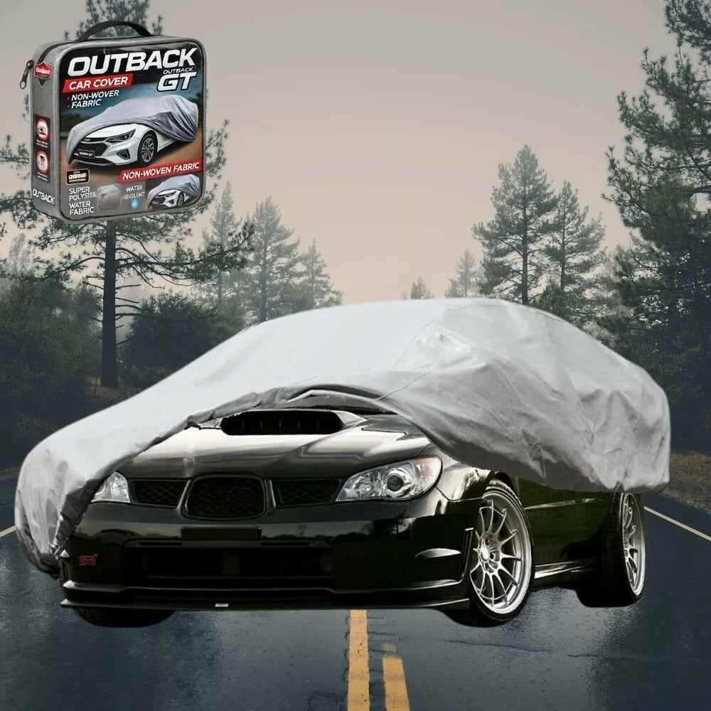 Silvershield Outdoor Car Cover for Subaru WRX 2000 - 2007 L - Grey