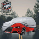 Silvershield Outdoor Car Cover for Audi A4 S4 RS4 2008 - 2015 (B8) L - Grey-1