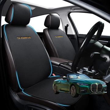 Car Front Sideless Seat Cushion for BMW 4 Series Coupe/Convertible 2014 - 2021 (F32 F33) - Pressure Relief - 27 x 26 x 10 cm