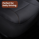 Car Front Seat Cover for Nissan QASHQAI 2014 - 2021 (J11) - Black - 27 x 26 x 10 cm-5
