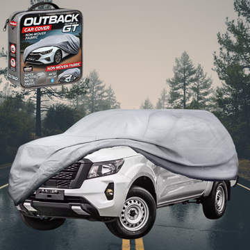 Silvershield Outdoor Car Cover for Nissan Navara Dual Cab 2022 - Current Pro-4X - XL - Grey
