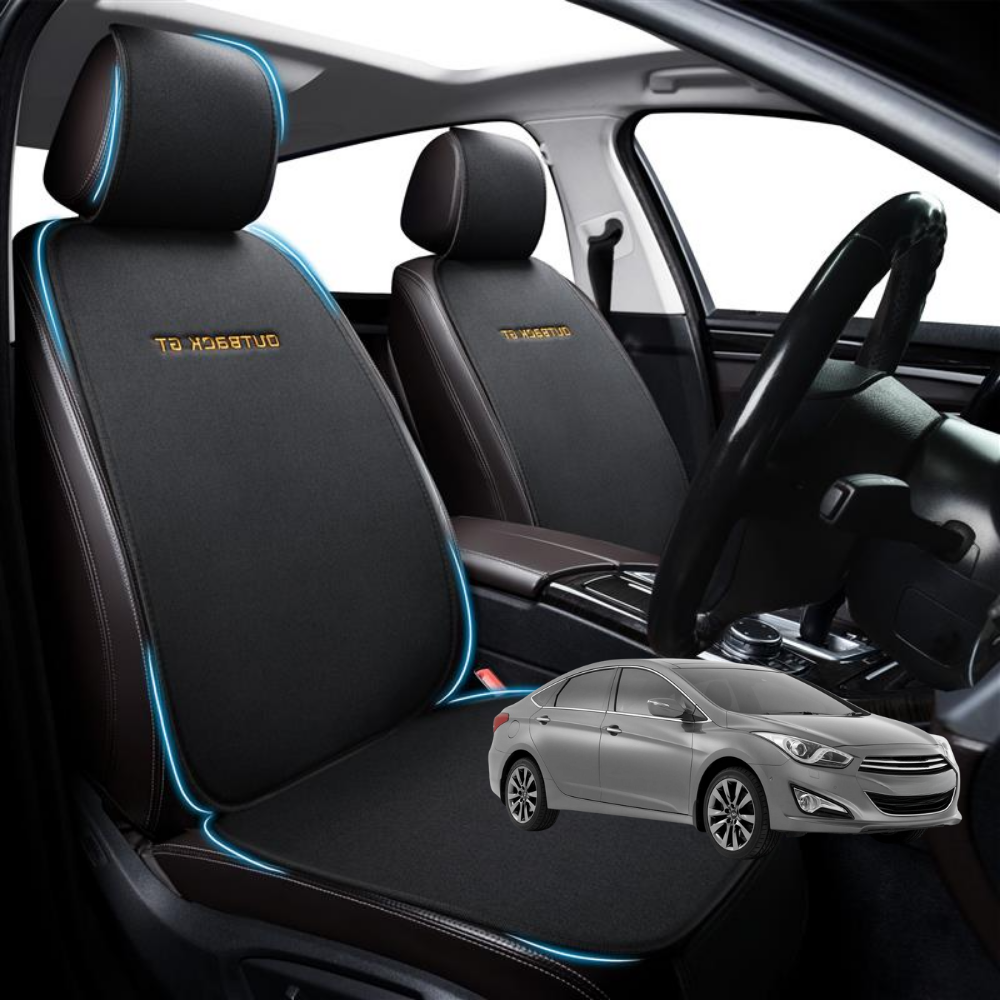 Car Front Seat Cushion Pad for Hyundai i40 2012 - Current VF - Pressure Relief - 27 x 26 x 10 cm