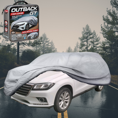 Silvershield Outdoor Car Cover for GWM Haval Great Wall Cannon Ute 2019 - Current NPW XL - Grey