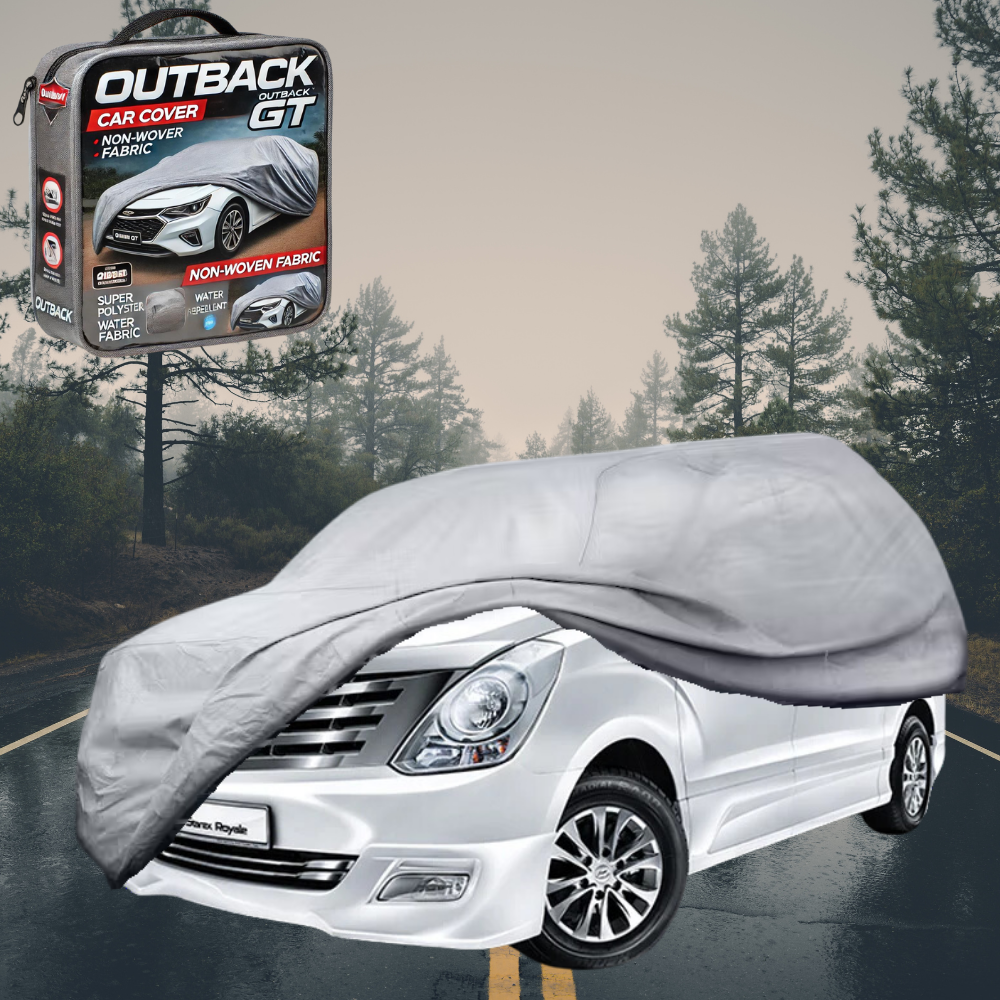 Silver Shield Outdoor Car Cover for Hyundai iLoad 2007 - Current TQ XL - Grey