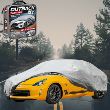 Silvershield Outdoor Car Cover for Nissan 370Z Auto 2009 - 2021 - XXL - Grey