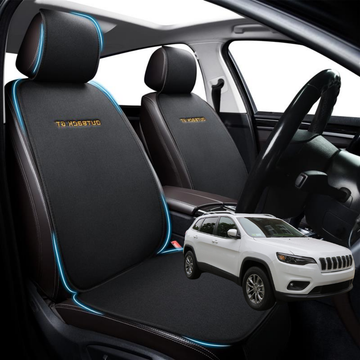 Car Front Sideless Seat Cushion for Jeep Cherokee 2014 - Current (KL) - Pressure Relief - 27 x 26 x 10 cm