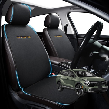 Car Front Sideless Seat Cushion for Kia Sportage 2021 - Current (NQ5) - Pressure Relief - 27 x 26 x 10 cm