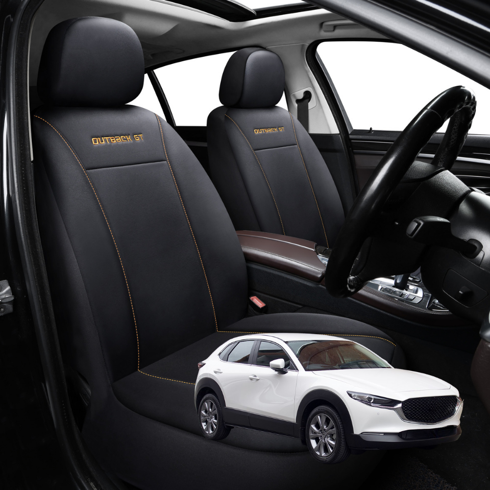 Car Front Seat Cover for Mazda CX-30 2019 - Current (DM) - Black - 27 x 26 x 10 cm