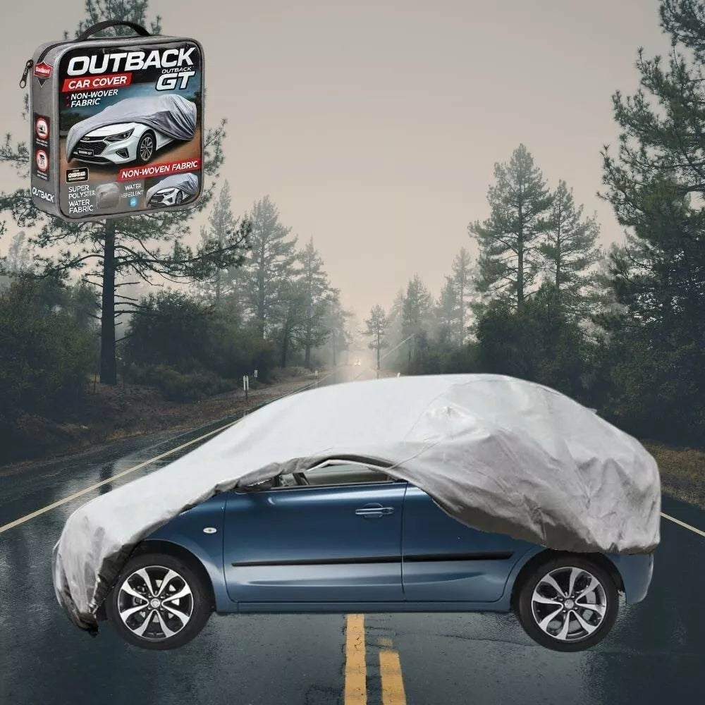 Silvershield Outdoor Car Cover for Nissan Micra 2010 - 2017 (K13) L - Grey
