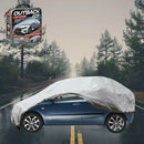 Silvershield Outdoor Car Cover for Nissan Micra 2010 - 2017 (K13) L - Grey-1