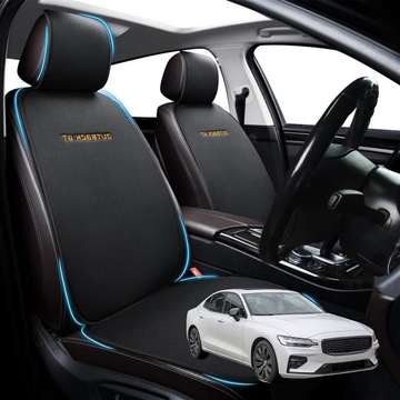 Car Front Sideless Seat Cushion for Volvo S60 2010 - 2018 (Manual) - Pressure Relief - 27 x 26 x 10 cm