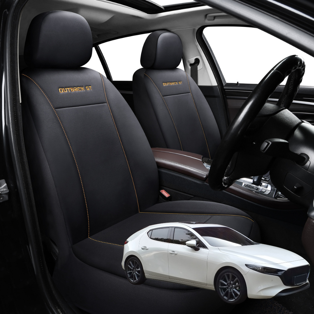 Car Front Seat Cover for Mazda 3 2019 - Current (BP) - Black - 27 x 26 x 10 cm