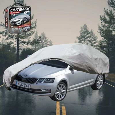 Silvershield Outdoor Car Cover for Skoda Octavia 2013 - 2020 NE L - Grey