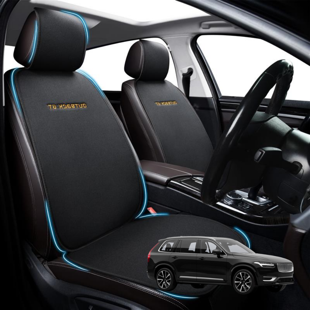 Car Front Seat Cushion Pad for Volvo EX90 2024 - Current (Ultimate) - Pressure Relief - 27 x 26 x 10 cm