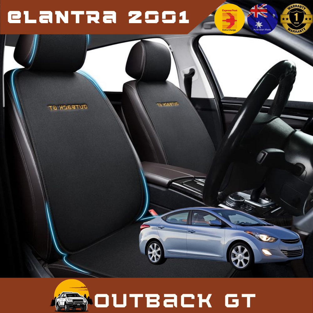 Car Front Seat Cushion Pad for Hyundai Elantra 2011 - 2015 MD - Pressure Relief - 27 x 26 x 10 cm