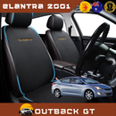 Car Front Seat Cushion Pad for Hyundai Elantra 2011 - 2015 MD - Pressure Relief - 27 x 26 x 10 cm-1