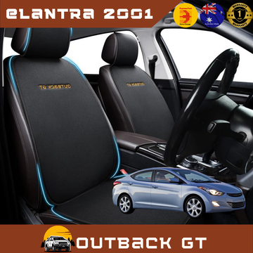 Car Front Sideless Seat Cushion for Hyundai Elantra 2011 - 2015 MD - Pressure Relief - 27 x 26 x 10 cm