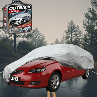 Silvershield Outdoor Car Cover for Mazda 3 2004 - 2009 BK L - Grey