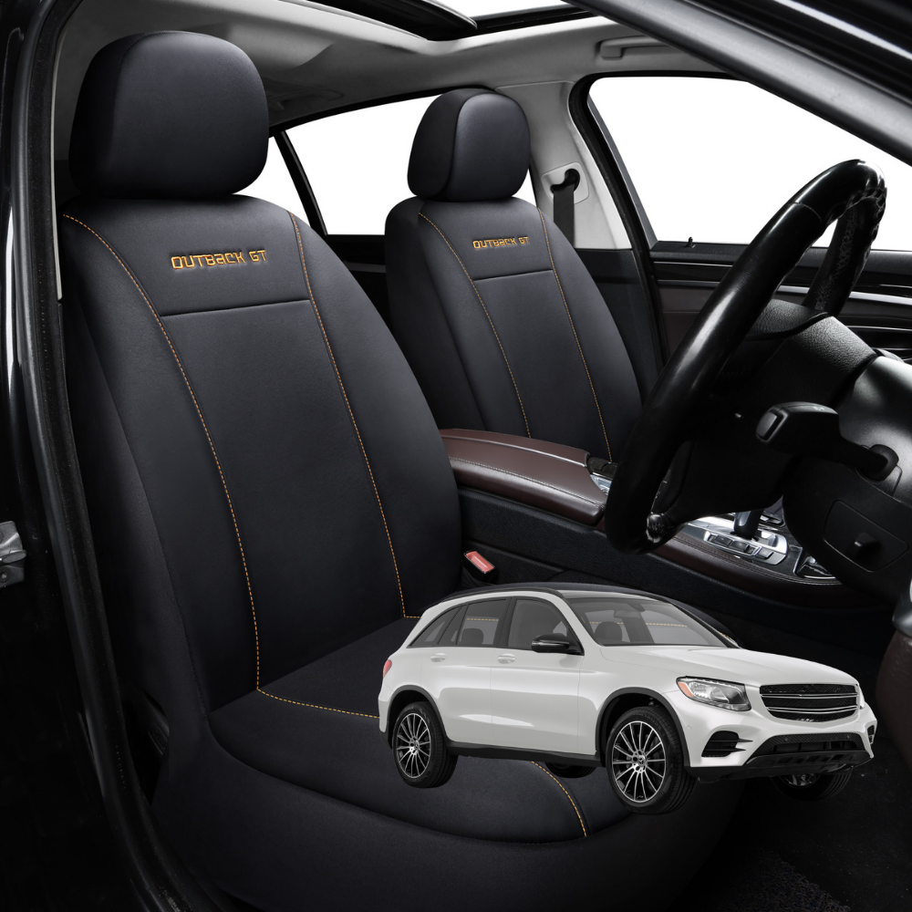 Car Front Seat Cover for Mercedes-Benz GLC 2015 - 2022 SUV (X253) - Black - 27 x 26 x 10 cm