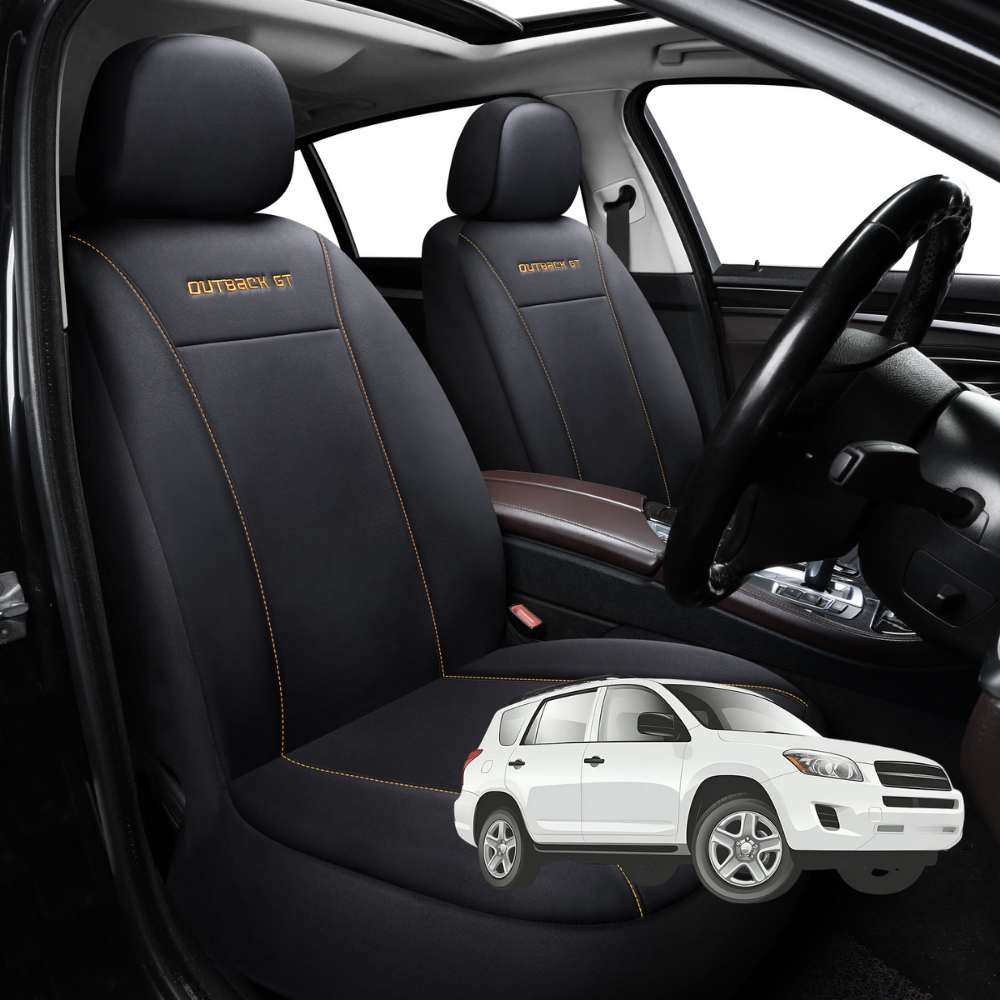 Car Front Seat Cover for Toyota RAV4 2006 - 2012 (XA30) - Black
