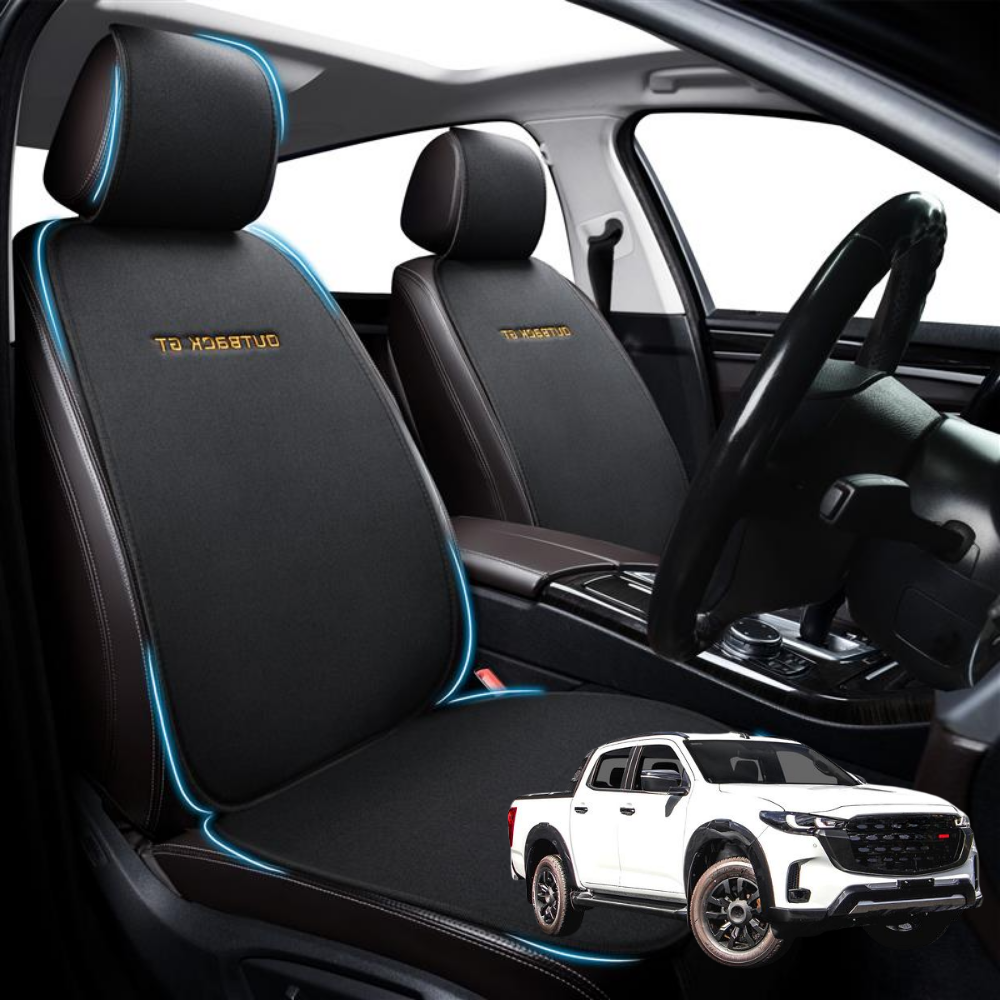 Car Front Seat Cushion Pad for Mazda BT-50 2025 - Current - Pressure Relief - 27 x 26 x 10 cm