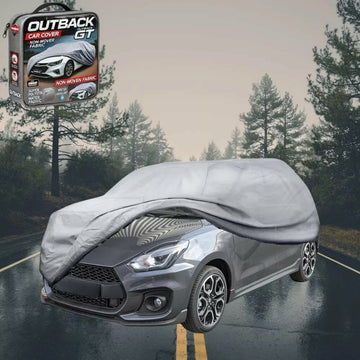 Silvershield Outdoor Car Cover for Suzuki Swift Sport 2017 - Current (AZ) - L - Grey