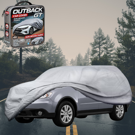 Silvershield Outdoor Car Cover for Subaru Tribeca 2005 - 2014 (B9) LC - Grey