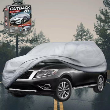 Silvershield Outdoor Car Cover for Nissan Pathfinder 2013 - 2021 (R52) - XL - Grey