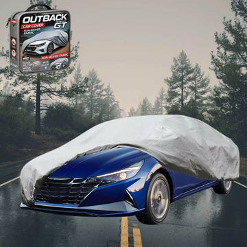 Silvershield Outdoor Car Cover for Hyundai i30 2017 - Current (Sedan) - L - Grey