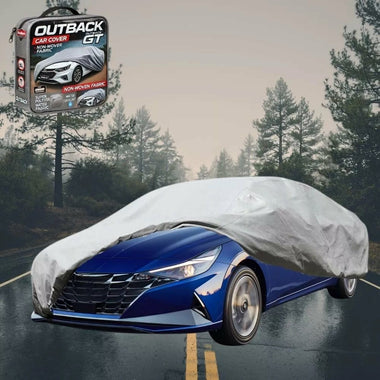 Silvershield Outdoor Car Cover for Hyundai i30 2017 - Current (Sedan) - L - Grey