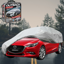 Silvershield Outdoor Car Cover for Mazda 3 2014 - 2018 (BM BN) L - Grey-1