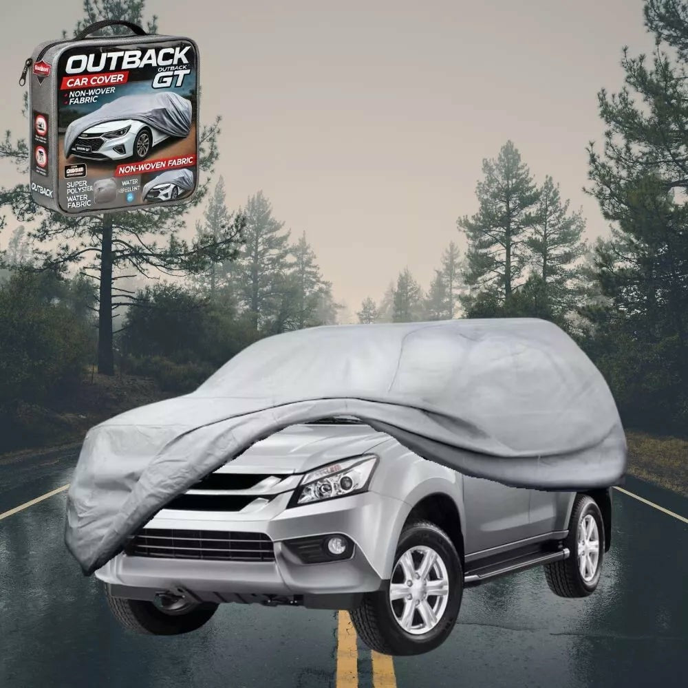 Silver Shield Outdoor Car Cover for Isuzu MU-X 2013 - 2020 RF LC - Grey