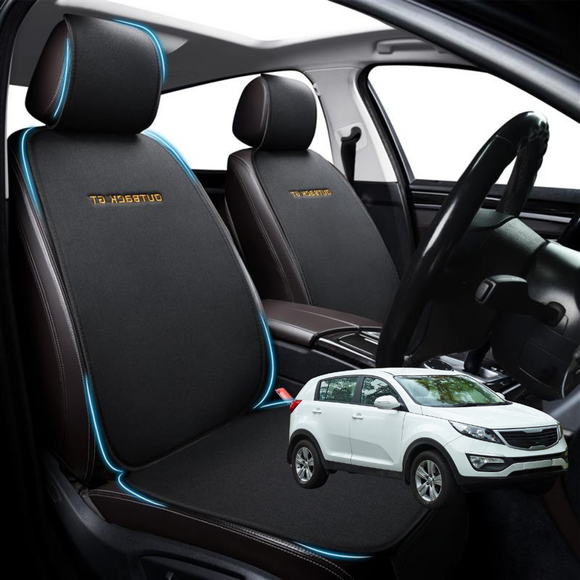 Car Front Sideless Seat Cushion for Kia Sportage 2010 - 2015 - Pressure Relief - 27 x 26 x 10 cm