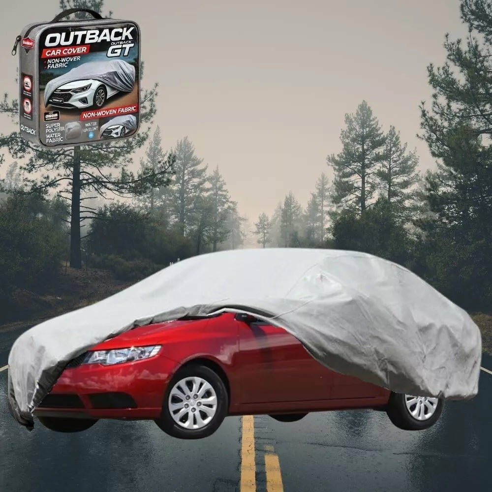 Silvershield Outdoor Car Cover for Kia Cerato 2009 - 2013 (TD) L - Grey