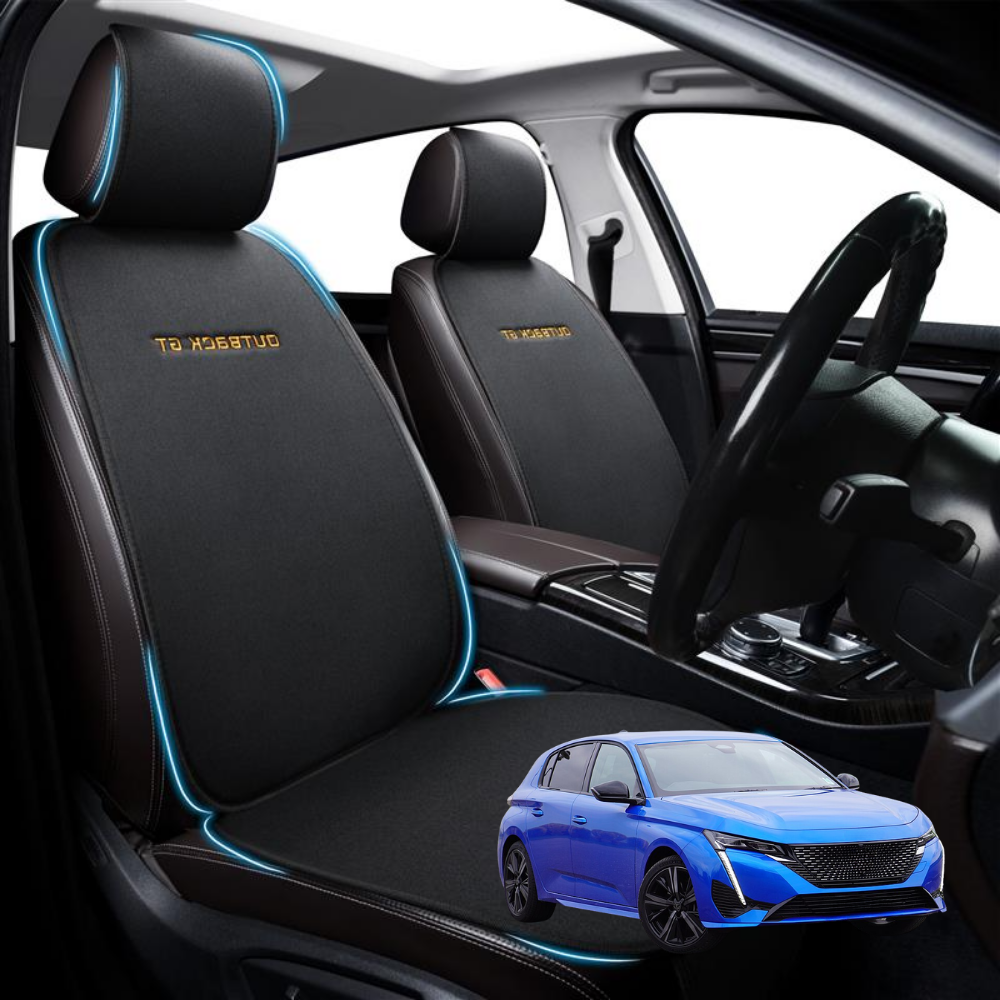 Car Front Seat Cushion Pad for Peugeot 308 2021 - Current Hatch (P5) - Pressure Relief - 27 x 26 x 10 cm
